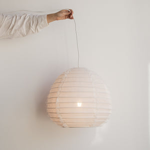 Japanese Designed Linen Pendant | Small