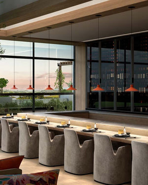 Industrial Conical Pendant Light