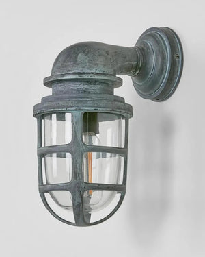 Industrial Maritime Inspired Sconce Grey