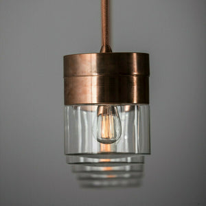 Italian Industrial Suspended Pendant