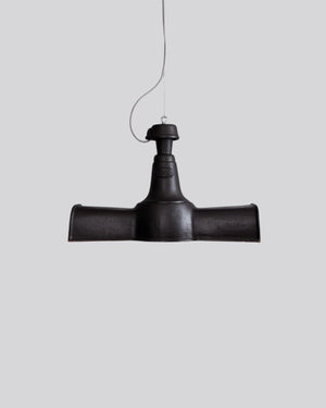 Italian Industrial Oblong Pendant Light