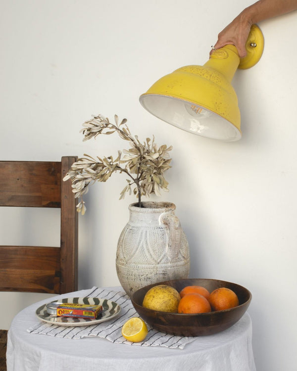 Italian Industrial Wall Light | Assorted Colours