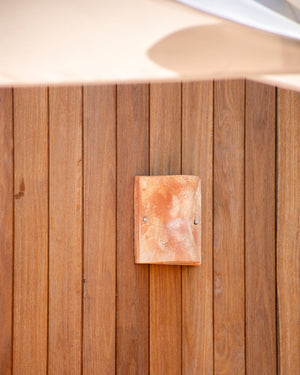 Italian Up Down Outdoor Wall Light Insitu Detail