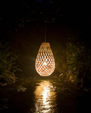 Kōura Bamboo Pendant Light