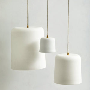 Handmade Wide Cylinder Pendant Light | Assorted Sizes