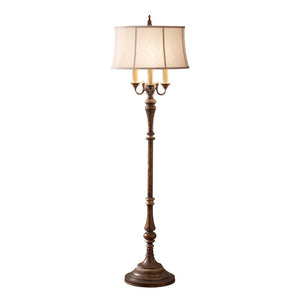 Elegant Crackle Floor Lamp | 4LT