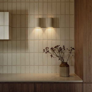 Organic Handmade Ceramic Wall Light | Stone