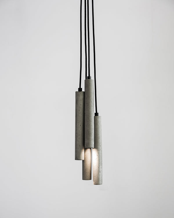 Concrete Tube Pendant | Bentu