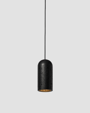 Lava Stone Organic Elongated Dome Pendant | Buzao