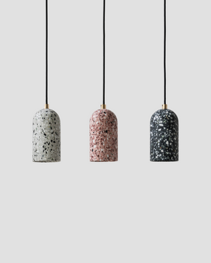 Modern Terrazzo Bell Pendant Multiple