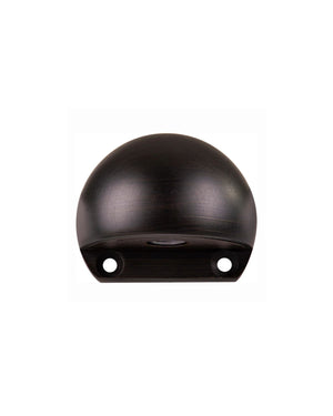 LED Surface Mount Eyelid Step Light  | Antique Brass | Front View