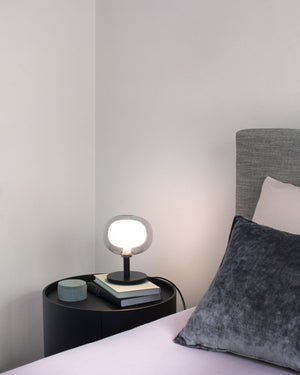 Layered Glass Tall Table Lamp