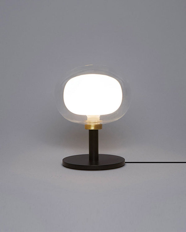 Brushed Brass / Clear