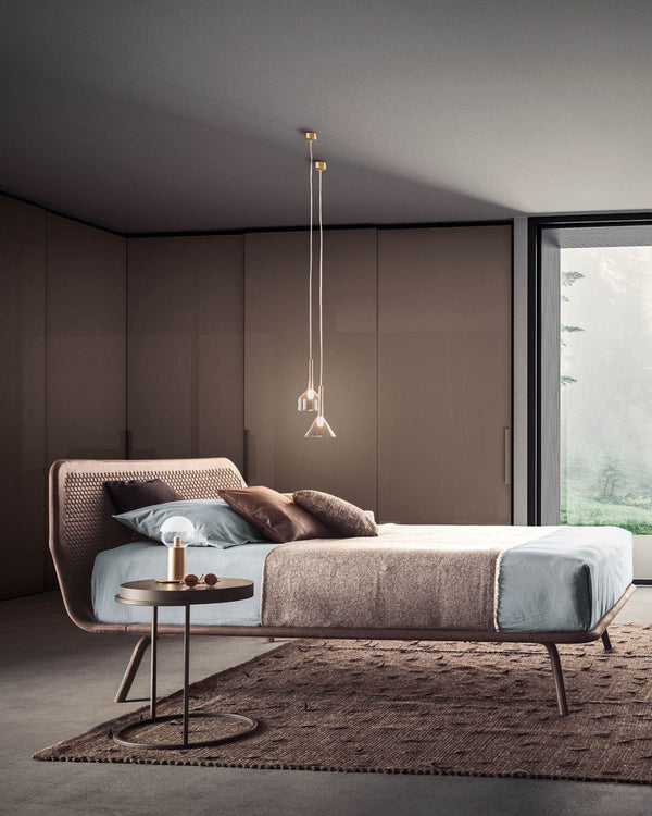 Natural Brass Balanced Table Lamp