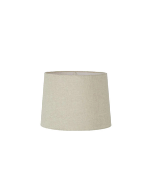 Linen Drum Lamp Shade XS Natural Linen