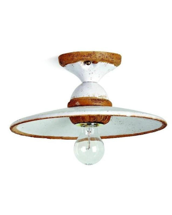 Maiolica Dish Ceiling Light