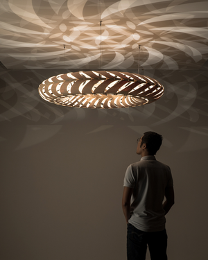 Maru Bamboo Pendant Light