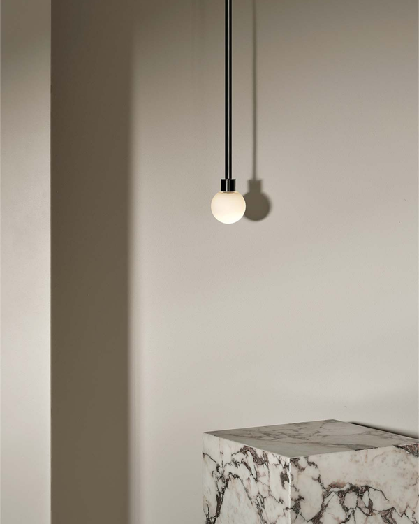 Small / Brass / Clear Frosted