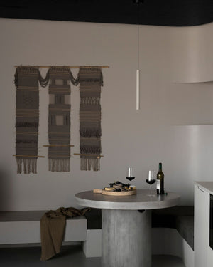 Minimalist Concrete Pendant | Bentu
