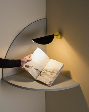 Minimalist Folded Shade Wall Light 