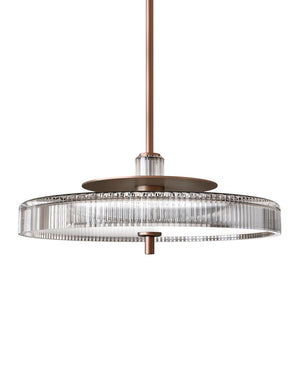 Minimalist Handmade Crystal Chandelier