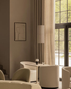 Minimalist Linen Single Pendant | Hashira