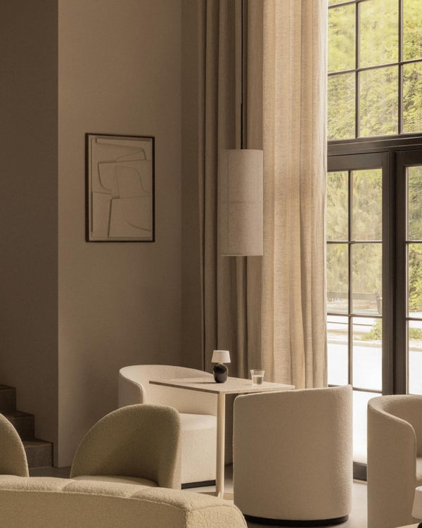 Minimalist Linen Single Pendant | Hashira