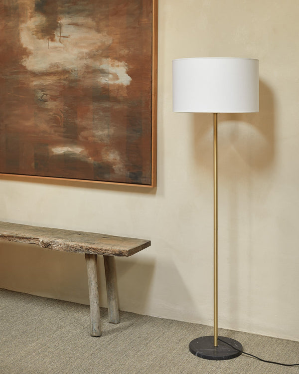Minimalist Marble Floor Lamp