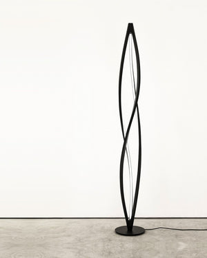 Modern Twirl Wind Floor Lamp | In the Wind