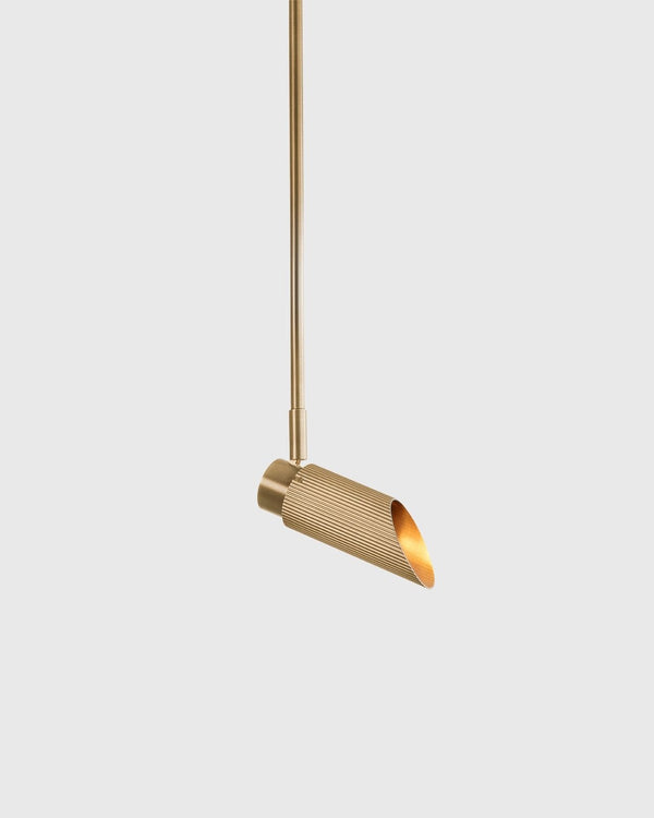 Small / Satin Brass