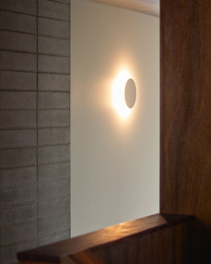 Modern Aluminium Disc Wall Light | TRIColour