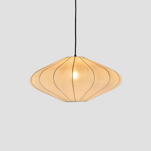 Modern Ribbed Lantern Pendant | Lighting Collective