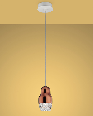 Modern Venetian Glass Pendant Light