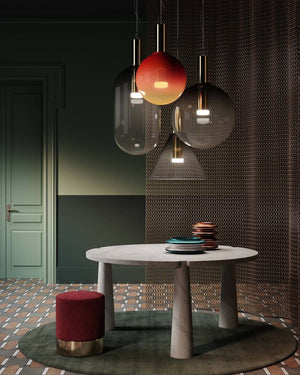 Mouth-Blown Crystal Capsule Pendant | Phenomena