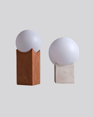 Natural Clay Box Bollard | Assorted Finishes