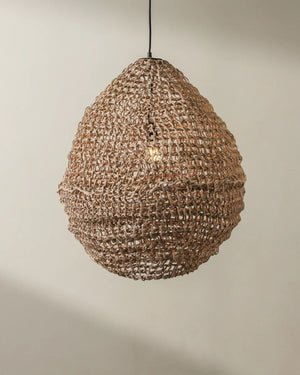 Organic Woven Pendant Light