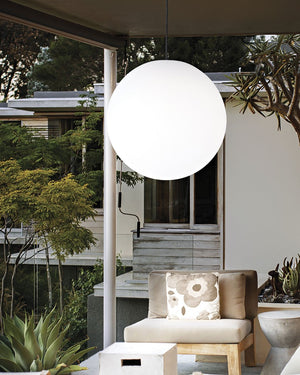 Outdoor Minimalist Orb Pendant