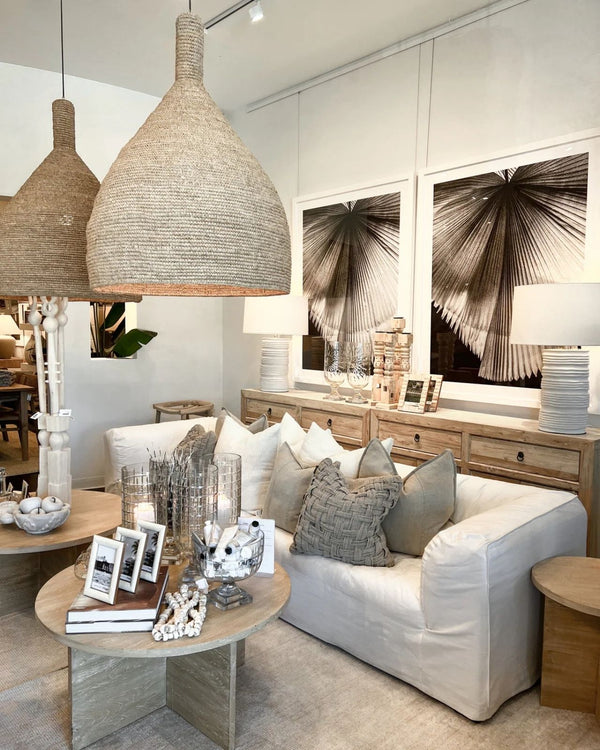 Palm Organic Dome Pendant | Ambient