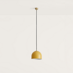 Petite Dome Pendant | Brass