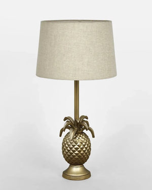 Pineapple Table Lamp Brass