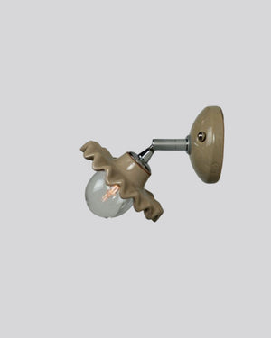 Pleated Ceramic Wall Light | Assorted Finishes