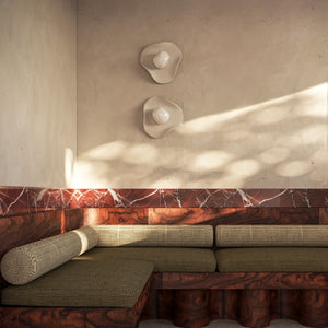 Organic Wall Light | Puddle | Eggshell | Lighting Collective