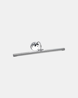 Rounded LED Linear Picture Light Large Nickel