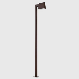 Rectangular Shade Lamp Post