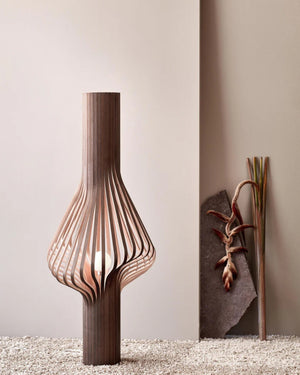 Scandinavian Wood Floor Lamp