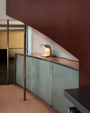 Scroll Concrete Table Lamp | Lighting Collective