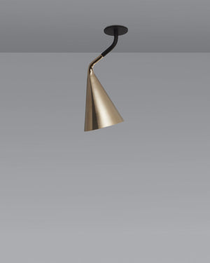 Short Arm Conical Ceiling Light | Lighting Collective