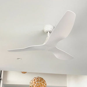 Three Blade Ceiling Fan | Simplicity DC | White | Lighting Collective