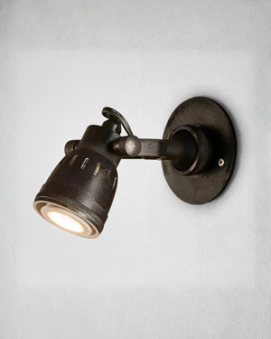 Small Industrial Reading Light | Assorted Finishes-Lighting Collective