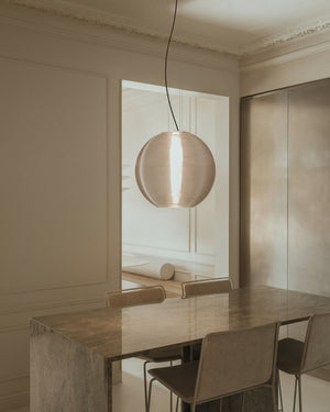 Spherical Layered Pendant Light